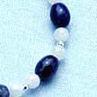 Sodalite & White Jasper Gemstone Bracelet B003