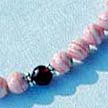 Rhodochrosite & Garnet Gemstone Bracelet B007