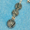 Tourmalinated Quartz Gemstone Earrings